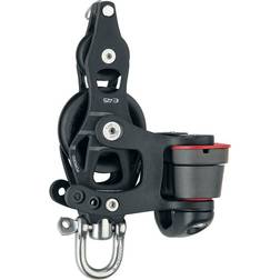 Harken 45mm Single Aluminum Element Fiddle Block w/Swivel, Becket 150. [6234]